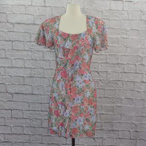 Vintage 90s Floral Dress
